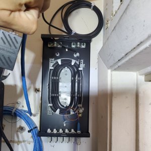 Fiber Optic Enclosure Installation