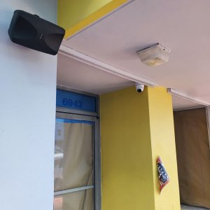 Cafe Music System Installation