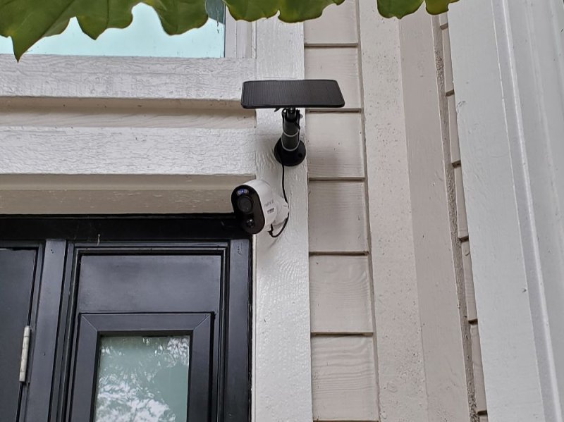 Reolink Camera on a Front Porch