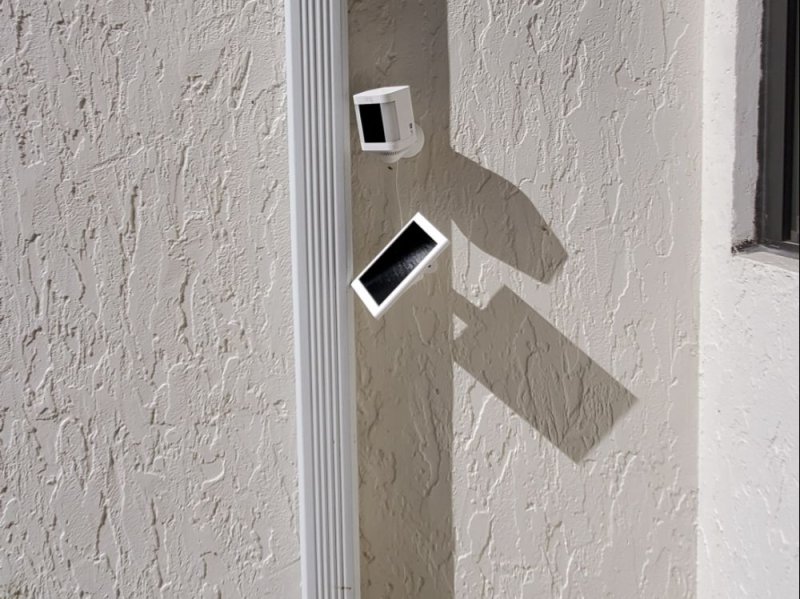 Ring Camera with Solar Panel