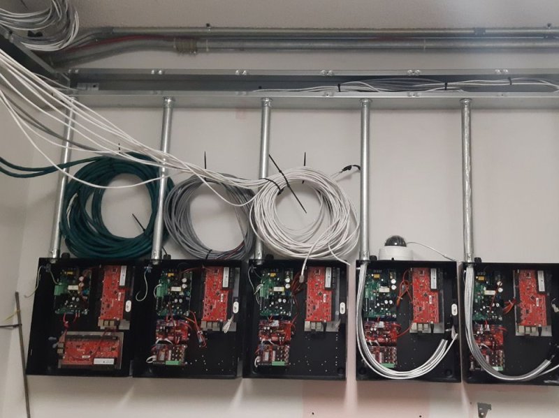 Access Controllers Condominium Installation