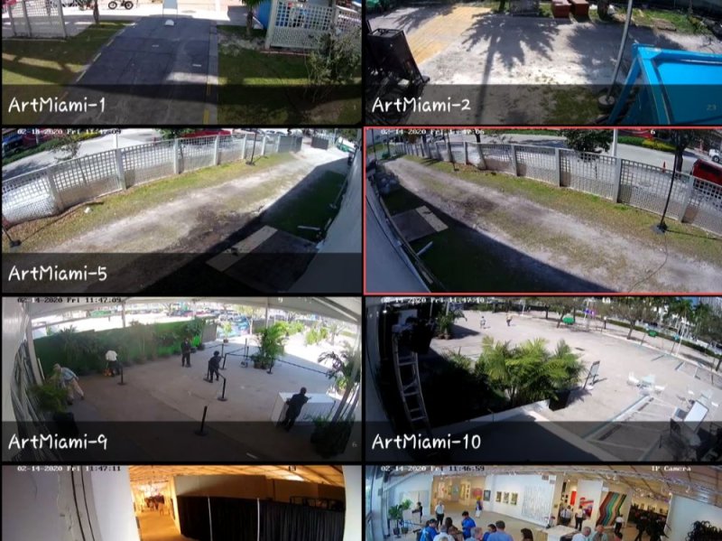 Mobile App Security Cameras