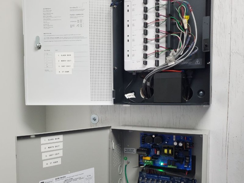 Verkada Controller and Altronix Power Supply