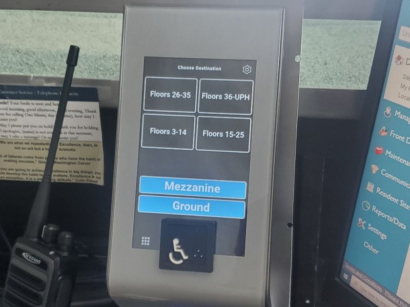 Elevator Dispatch Terminal