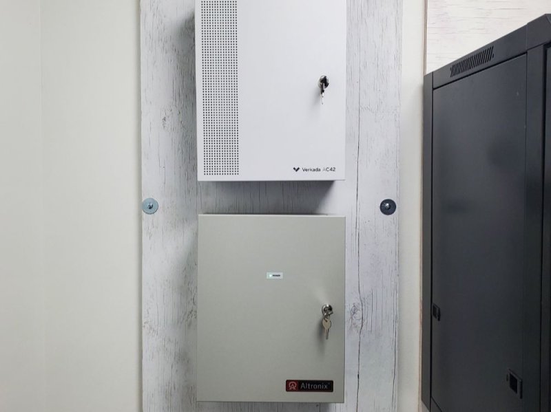 Door Controller and Altronix Power Supply