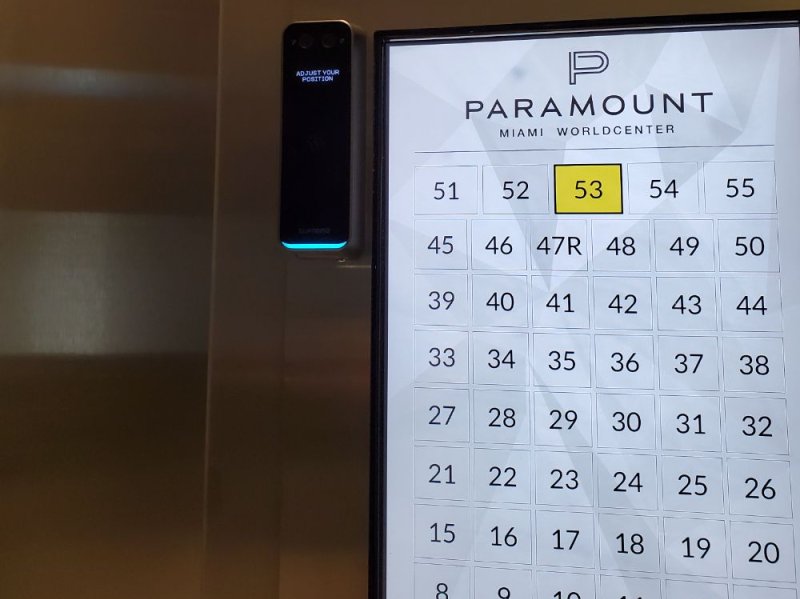 Elevator Access Control Reader