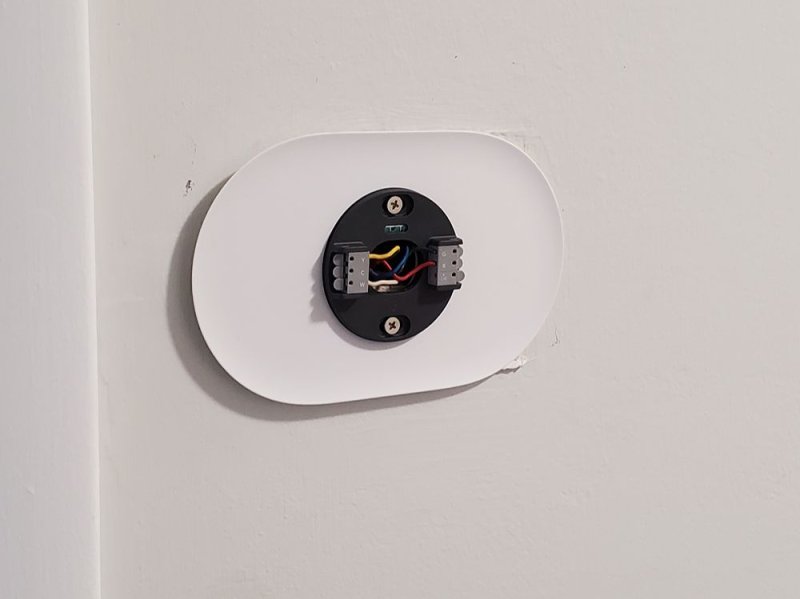 Smart Home AC Thermostat Installation