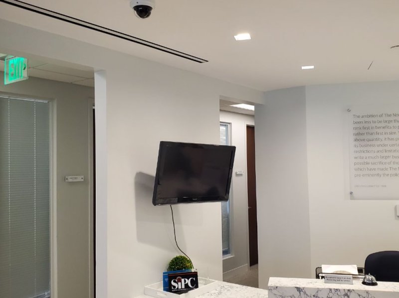 Security Camera Office Reception