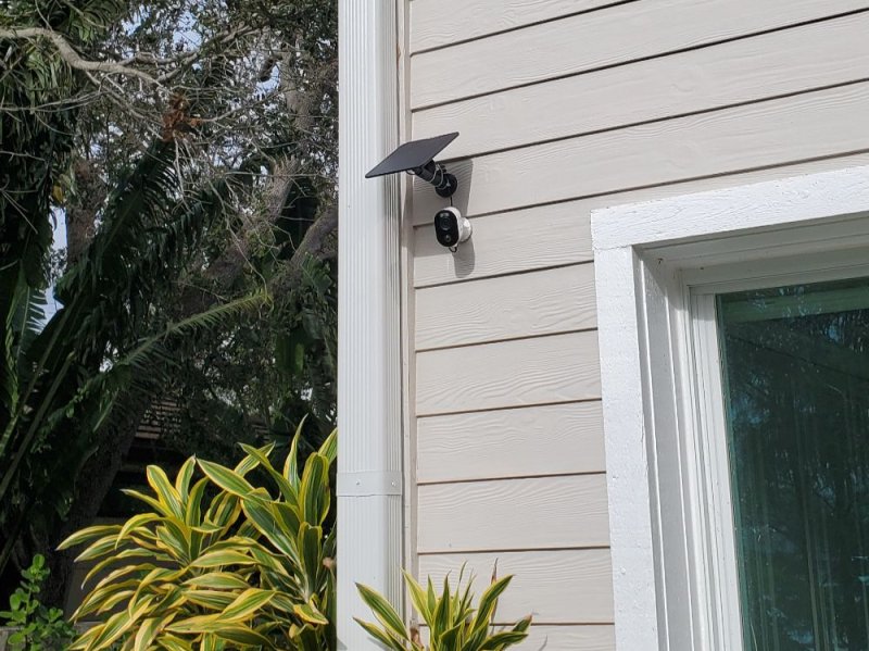 Solar Security Camera Home Backyard